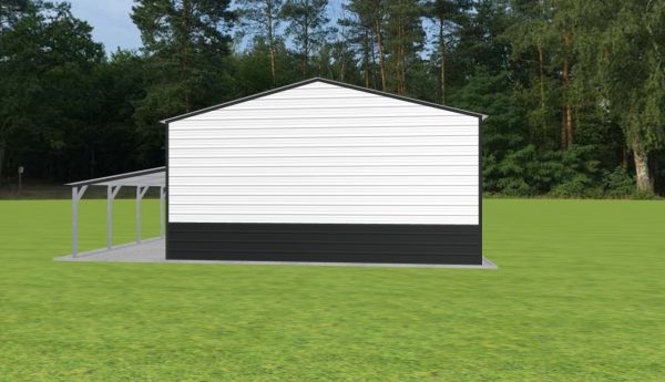 Garage with Lean To 24 x 20 x 11 - Image 5