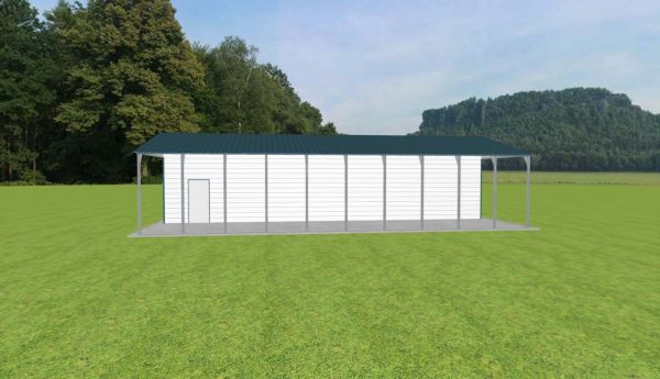 Carport with Storage 28 x 50 x 10 - Image 3