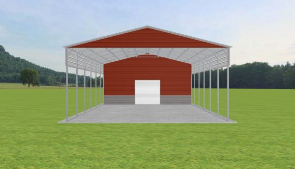 Carport with Storage 28 x 45 x 13 - Image 2