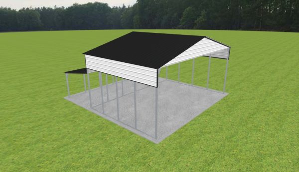 3 Car Carport 30 x 20 x 13