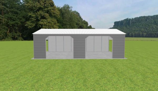 Carport with Storage 24 x 40 x 11 - Image 3