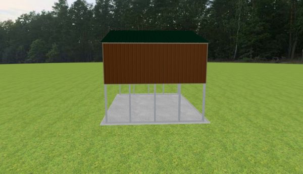 3 Car Carport 30 x 20 x 16 - Image 3