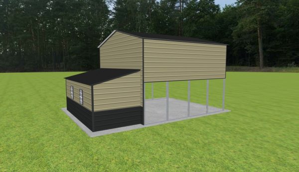 Carport with Storage 20 x 20 x 14 - Image 5