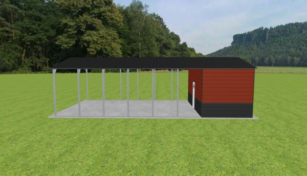 Carport with Storage 20 x 40 x 10 - Image 4