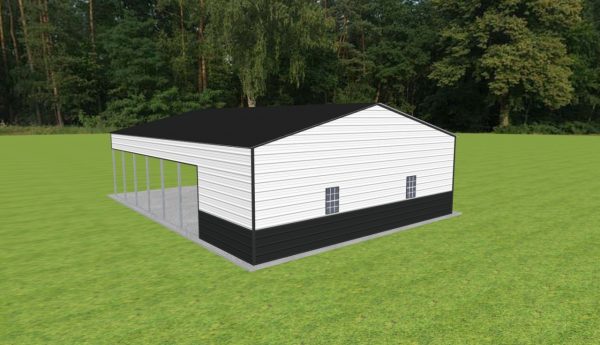 Carport with Storage 30 x 40 x 10 - Image 3