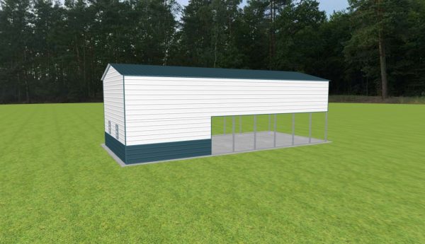 Carport with Storage 20 x 45 x 14 - Image 5