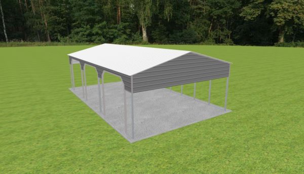 3 Car Carport 24 x 40 x 11 - Image 4