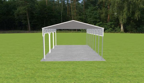 3 Car Carport 22 x 35 x 12 - Image 4