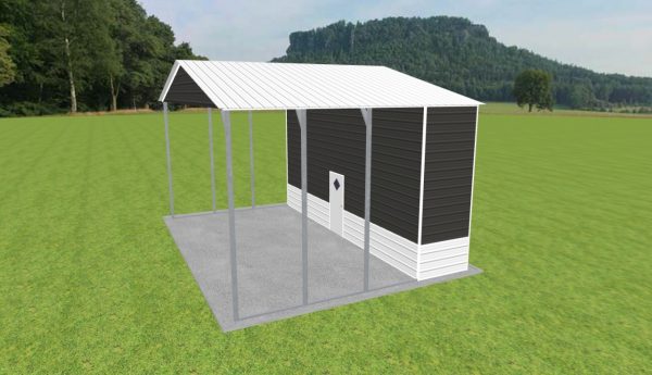 Carport with Storage 28 x 20 x 14