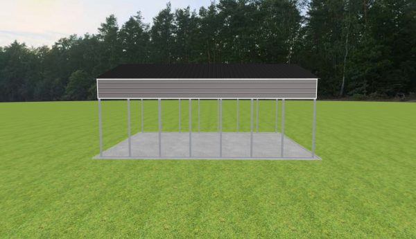 3 Car Carport 28 x 35 x 13 - Image 3