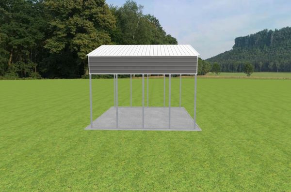 3 Car Carport 26 x 20 x 14 - Image 3