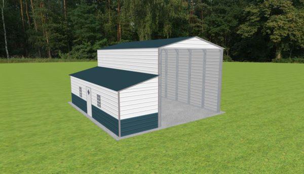 Carport with Storage 18 x 30 x 15 - Image 4