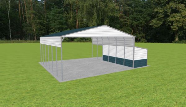 Carport with Storage 28 x 30 x 12 - Image 5