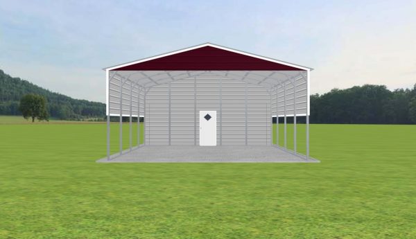 Carport with Storage 24 x 20 x 11 - Image 3