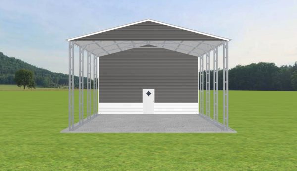 Carport with Storage 26 x 25 x 15 - Image 2