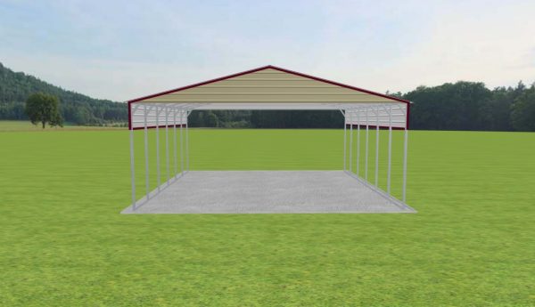 3 Car Carport 30 x 30 x 12 - Image 2