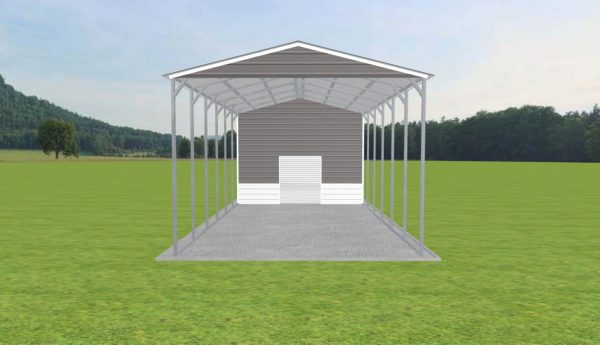 Carport with Storage 18 x 45 x 13 - Image 2