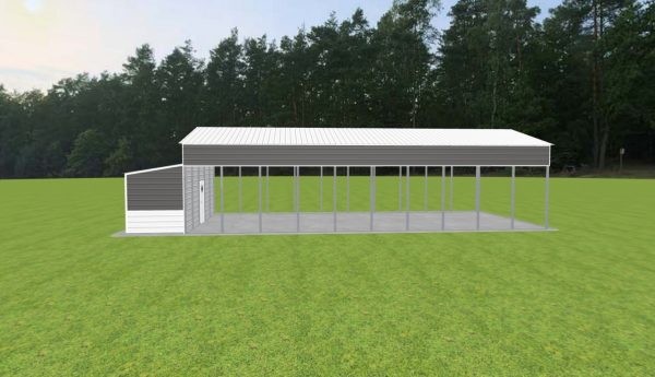 Carport with Storage 24 x 50 x 12 - Image 5