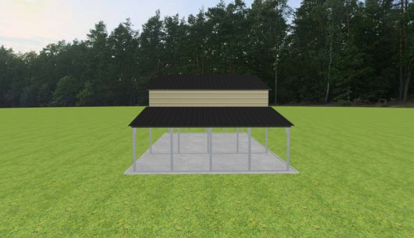 3 Car Carport 28 x 20 x 11 - Image 4