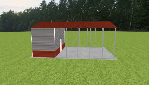 Carport with Storage 24 x 35 x 13 - Image 5