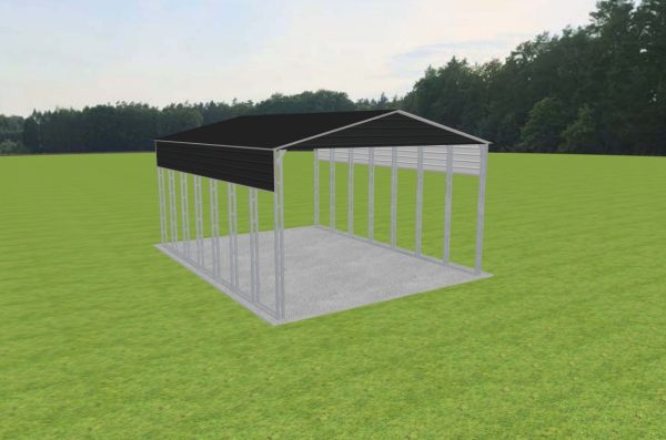 3 Car Carport 26 x 35 x 15