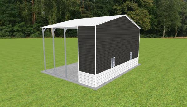 Carport with Storage 28 x 20 x 14 - Image 3