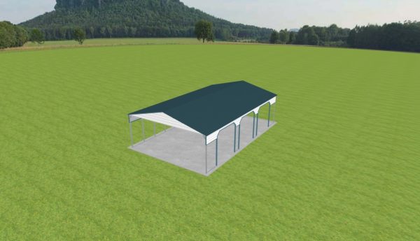 3 Car Carport 28 x 45 x 11 - Image 5