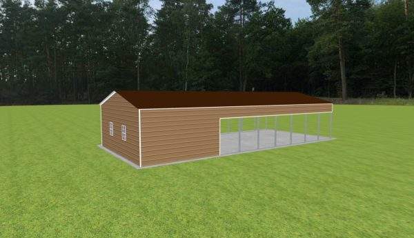 Carport with Storage 22 x 50 x 9 - Image 4