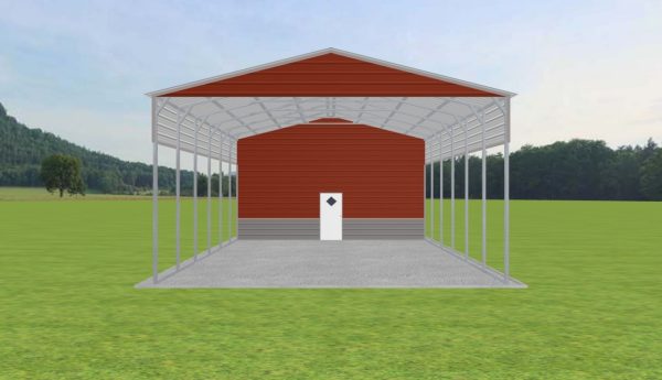 Carport with Storage 26 x 40 x 14 - Image 2