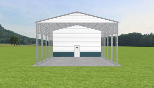 Carport with Storage 28 x 35 x 15 - Image 2