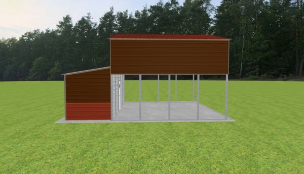 Carport with Storage 24 x 20 x 14 - Image 5