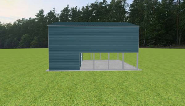 Carport with Storage 28 x 30 x 15 - Image 5