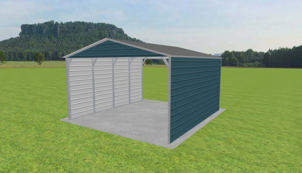 2 Car Carport 18 x 20 x 10