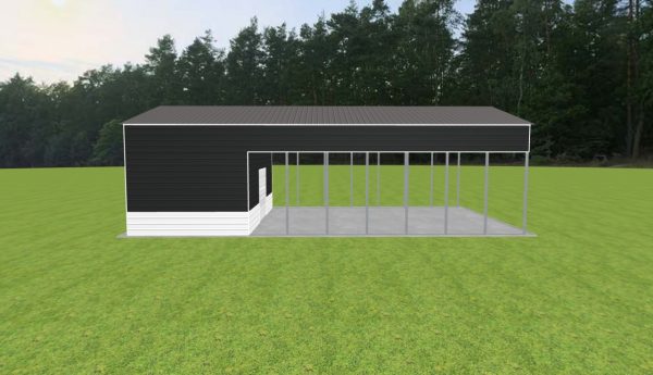 Carport with Storage 28 x 50 x 14 - Image 5