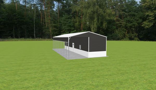 Carport with Storage 22 x 50 x 11 - Image 4