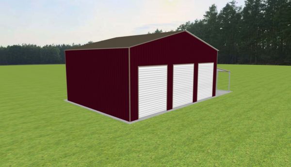 Garage with Lean To 40 x 30 x 16 - Image 4