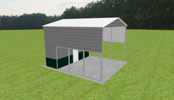 Carport with Storage 18 x 20 x 13 - Image 2