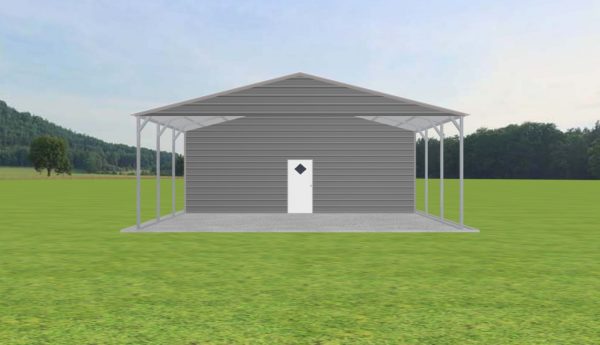 Carport with Storage 28 x 20 x 10 - Image 2