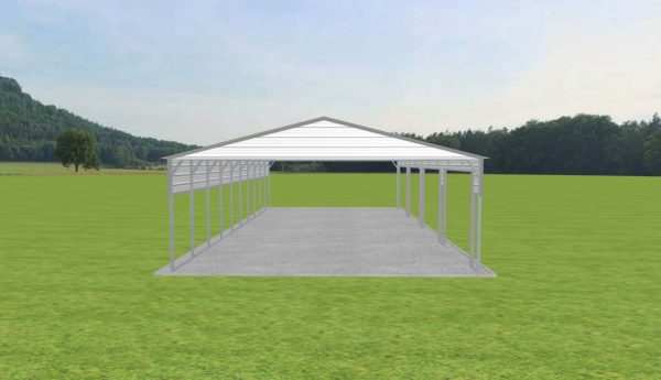 Carport 24 x 50 x 9 - Image 3