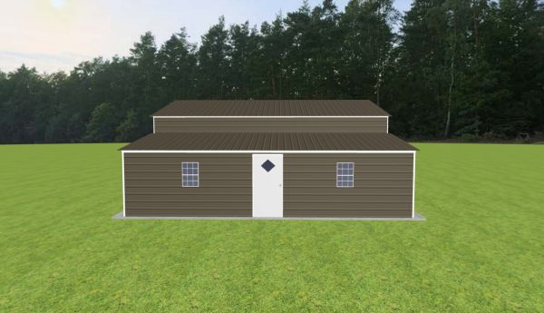 Carport with Storage 24 x 30 x 11 - Image 4