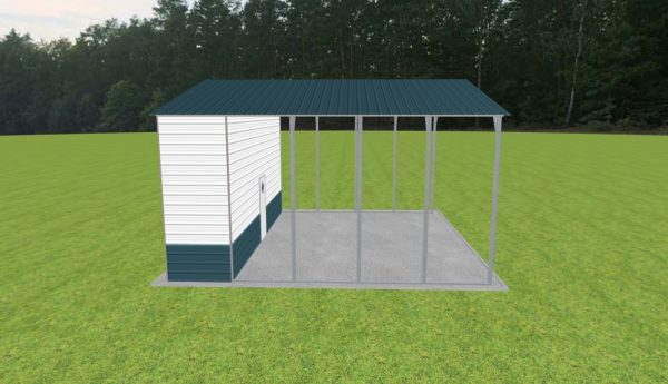 Carport with Storage 26 x 25 x 13 - Image 5