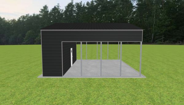 Carport with Storage 28 x 25 x 12 - Image 5