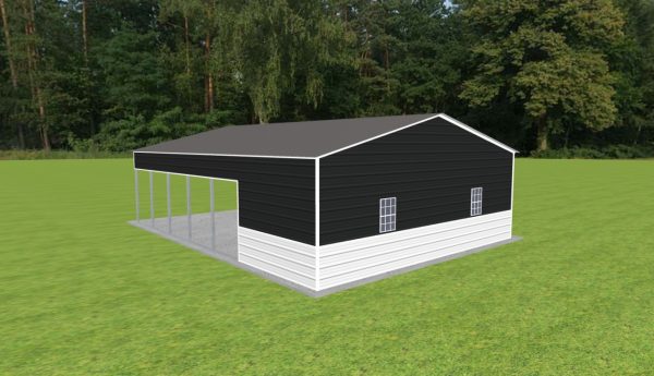 Carport with Storage 26 x 35 x 9 - Image 3