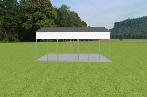 3 Car Carport 26 x 35 x 14 - Image 3