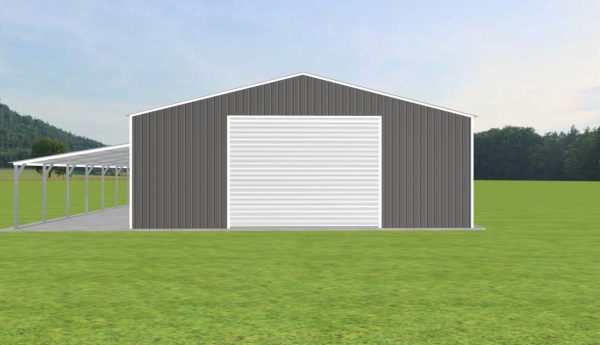 Garage with Lean To 36 x 30 x 12 - Image 3