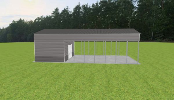 Carport with Storage 24 x 50 x 14 - Image 5