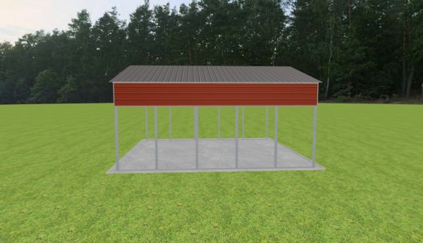 2 Car Carport 24 x 25 x 11 - Image 4