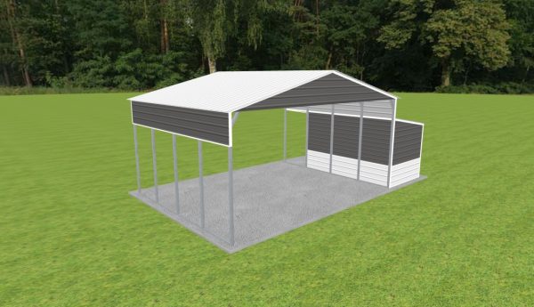 Carport with Storage 26 x 20 x 12 - Image 5