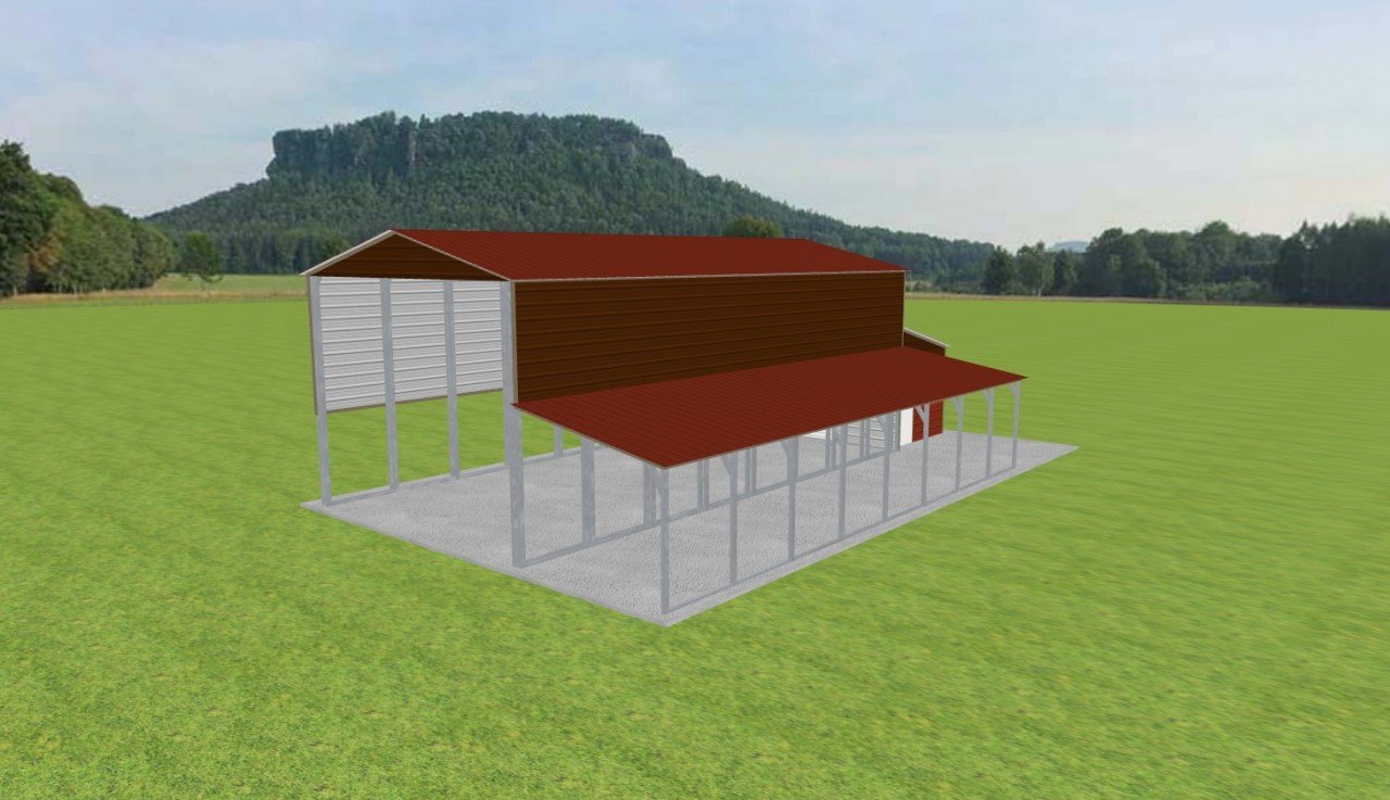 Carport With Storage 20 X 40 X 15 1 Carport with Storage 20 x 40 x 15