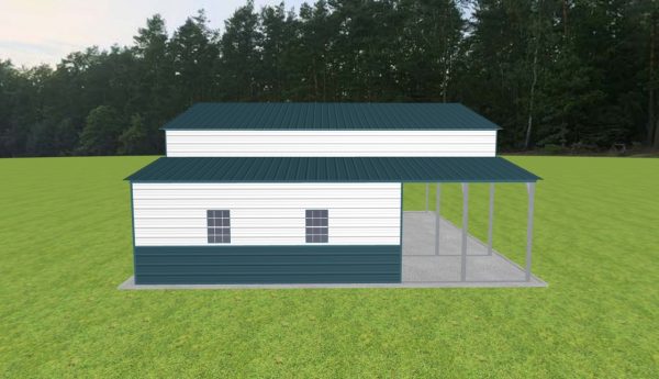 Carport with Storage 26 x 30 x 12 - Image 3